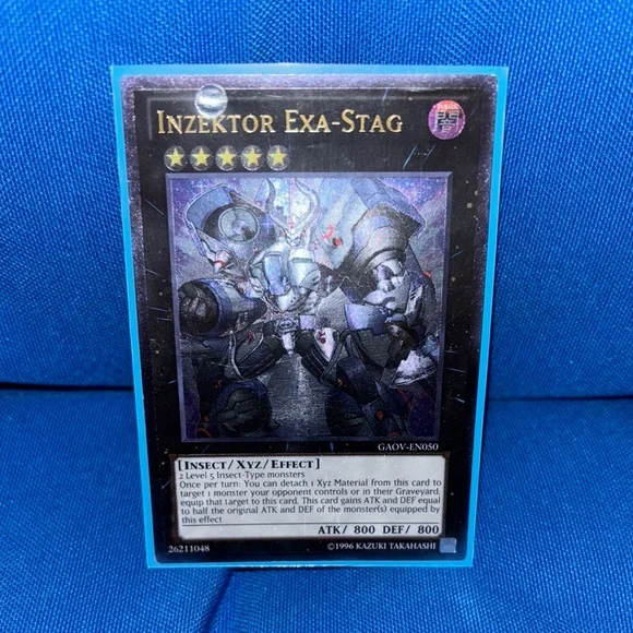 yugioh inzektor cards Amazon.com: Yu-Gi-Oh! - Inzektor Exa-Stag (GAOV-EN050) - Galactic Overlord  - 1st Edition